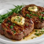 Pan Seared Steak with Garlic Butter