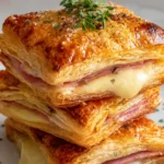 Crispy Ham & Cheese Puff Pastry Stacks: Easy Appetizers for Any Occasion