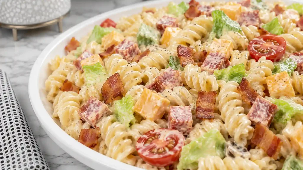 Club Sandwich Pasta Salad: Best Cold Potluck Recipe for Crowds