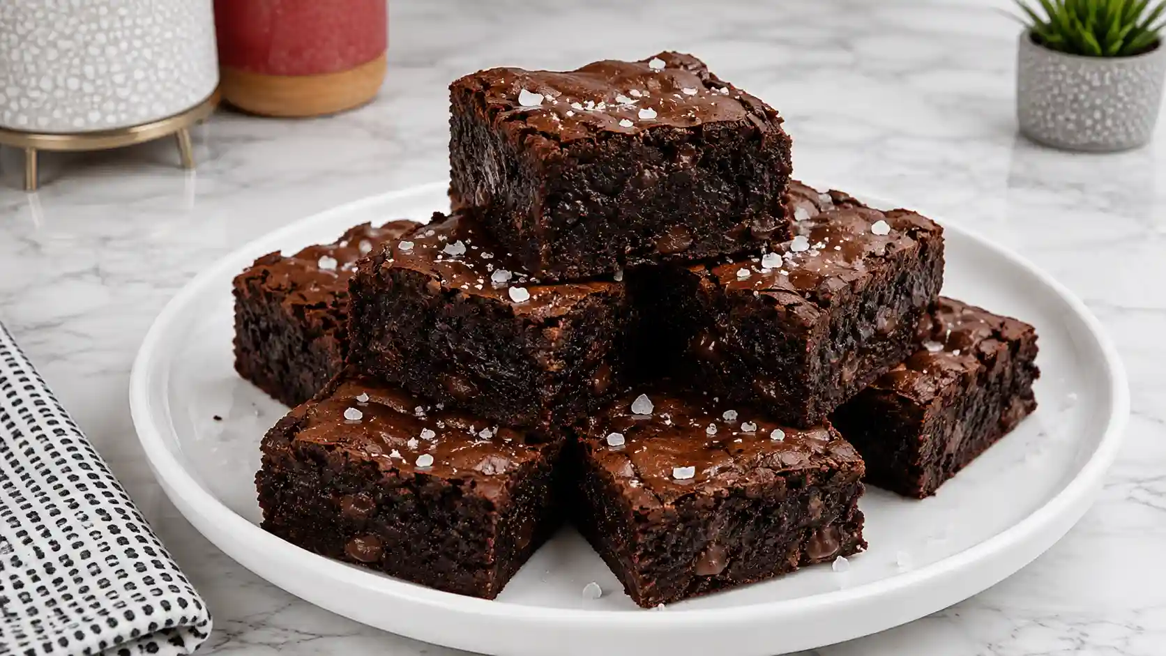 Ultra Fudgy Brown Butter Brownies with a Shiny Crackle Top