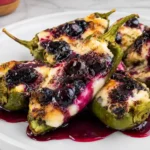 Blueberry Brie Jalapeño Poppers: Sweet, Spicy & Savory Perfection