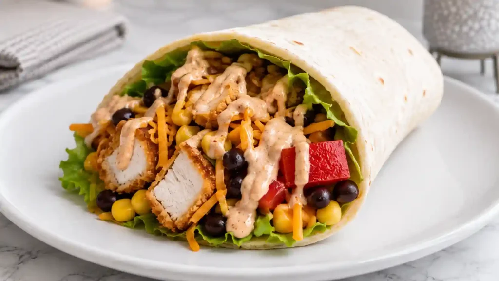 Southwest Chicken Wrap - Easy Dinner Ideas With Wraps for Busy Nights
