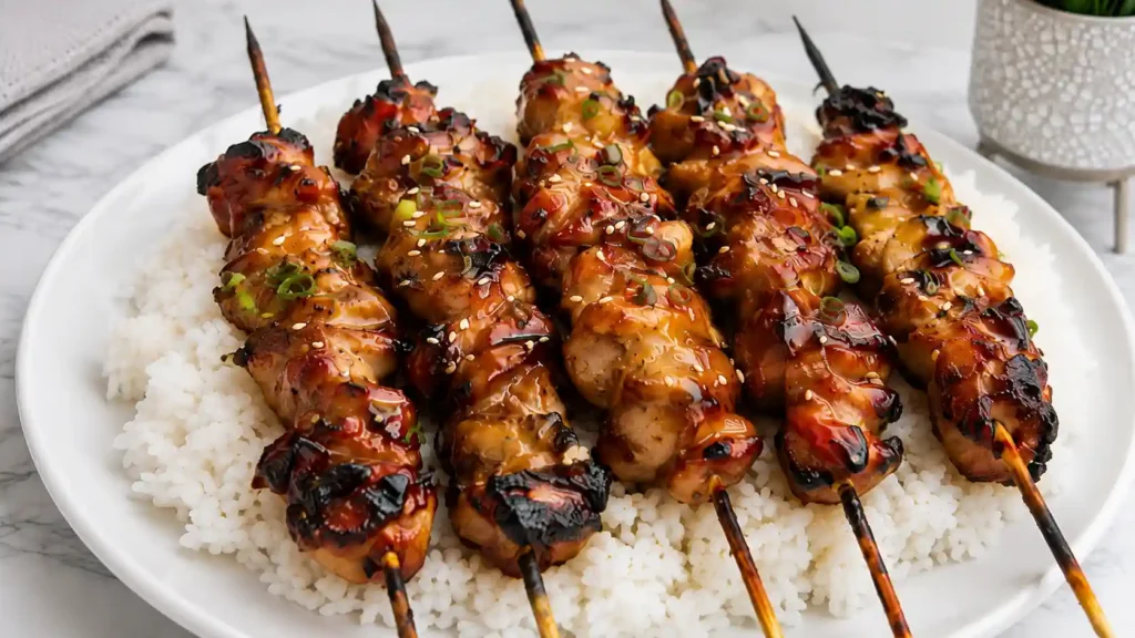 Teriyaki Chicken Skewers: Easy Grilled or Oven-Baked Recipe