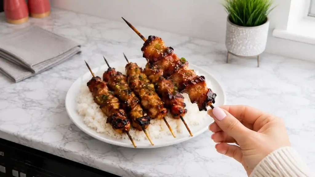Teriyaki Chicken Skewers: Easy Grilled or Oven-Baked Recipe