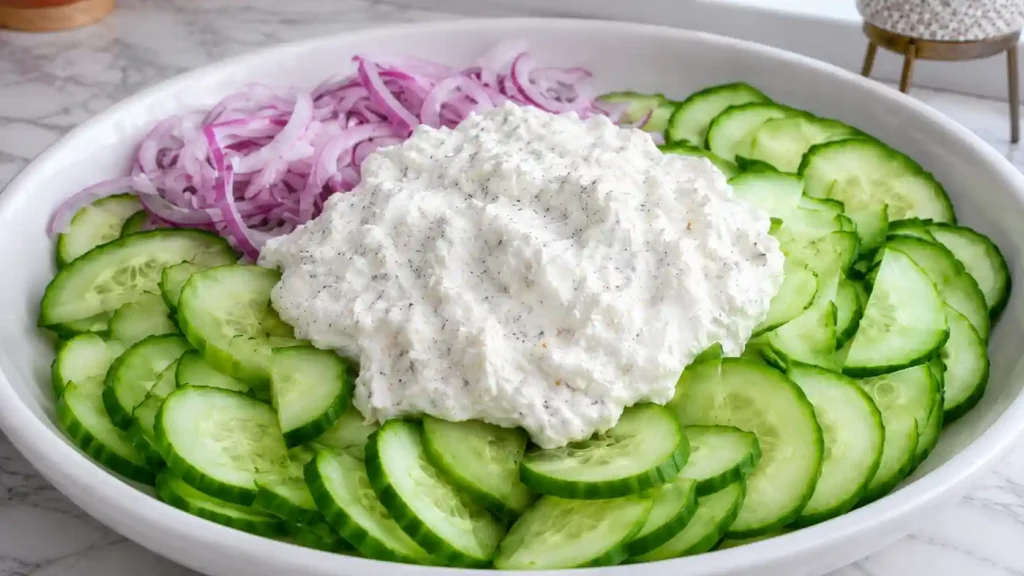 Everything Bagel Cucumber Salad: A Creamy, Crunchy Side Dish