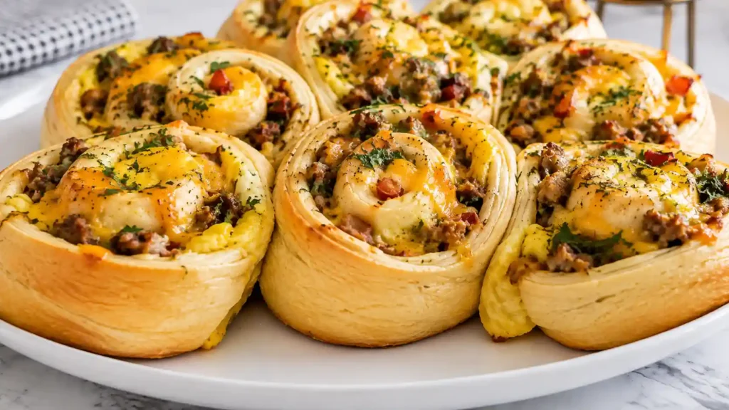 Breakfast Rolls With Crescent Rolls: A Cheesy, Hearty Breakfast On The Go