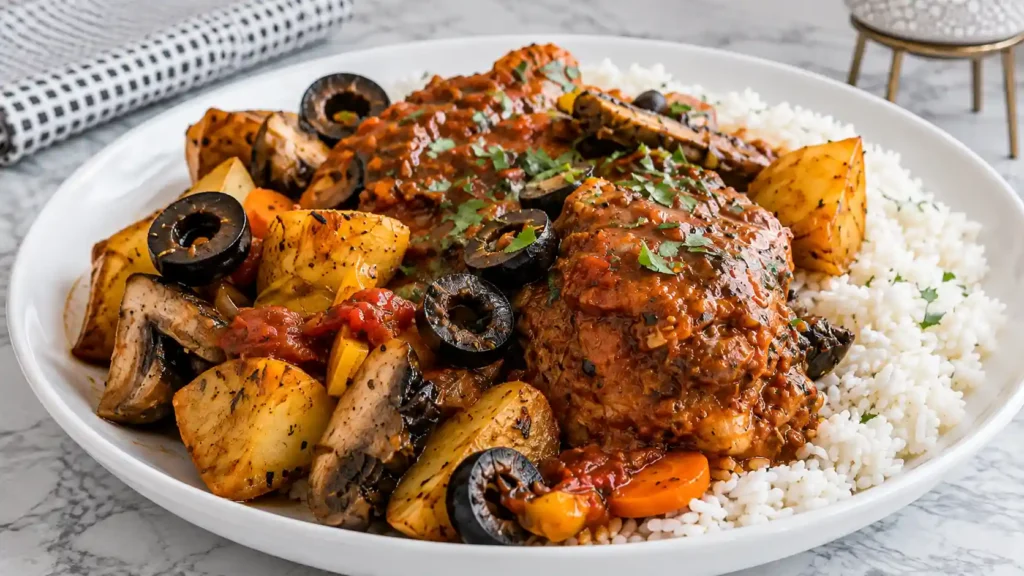 Delicious Crockpot Chicken Cacciatore Recipe - Easy Italian Dinner