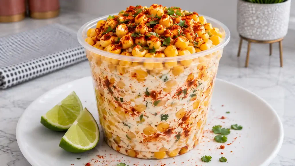 Mexican Street Corn In A Cup Recipe: Easy Elote Corn Cups