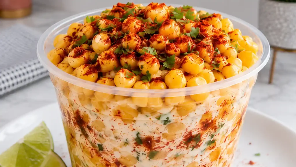 Mexican Street Corn In A Cup Recipe: Easy Elote Corn Cups