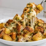 Garlic Parmesan Chicken and Potatoes - Easy One-Pan Weeknight Dinner
