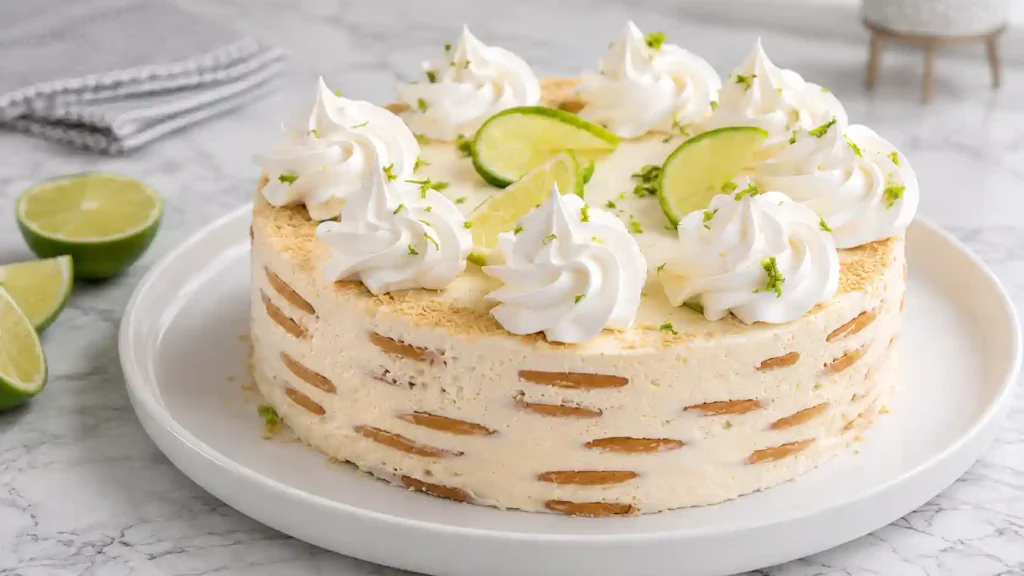 Traditional Carlota de Limon Icebox Cake Recipe - Authentic Mexican Dessert