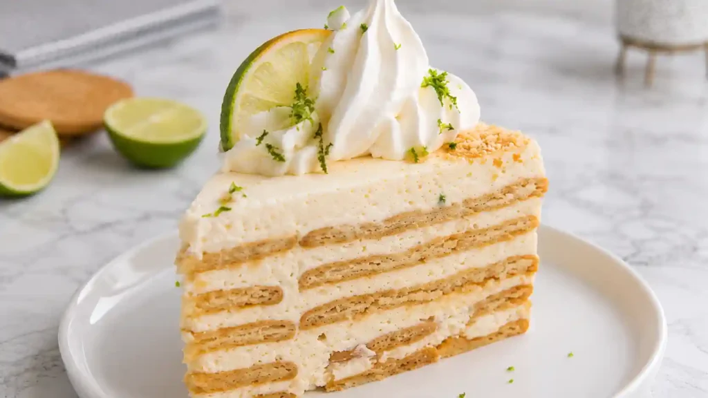 Traditional Carlota de Limon Icebox Cake Recipe - Authentic Mexican Dessert