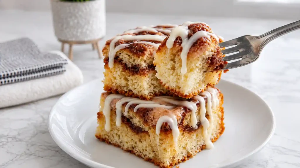 Cinnabon Cinnamon Roll Cake - Easy Cinnamon Dessert Recipe