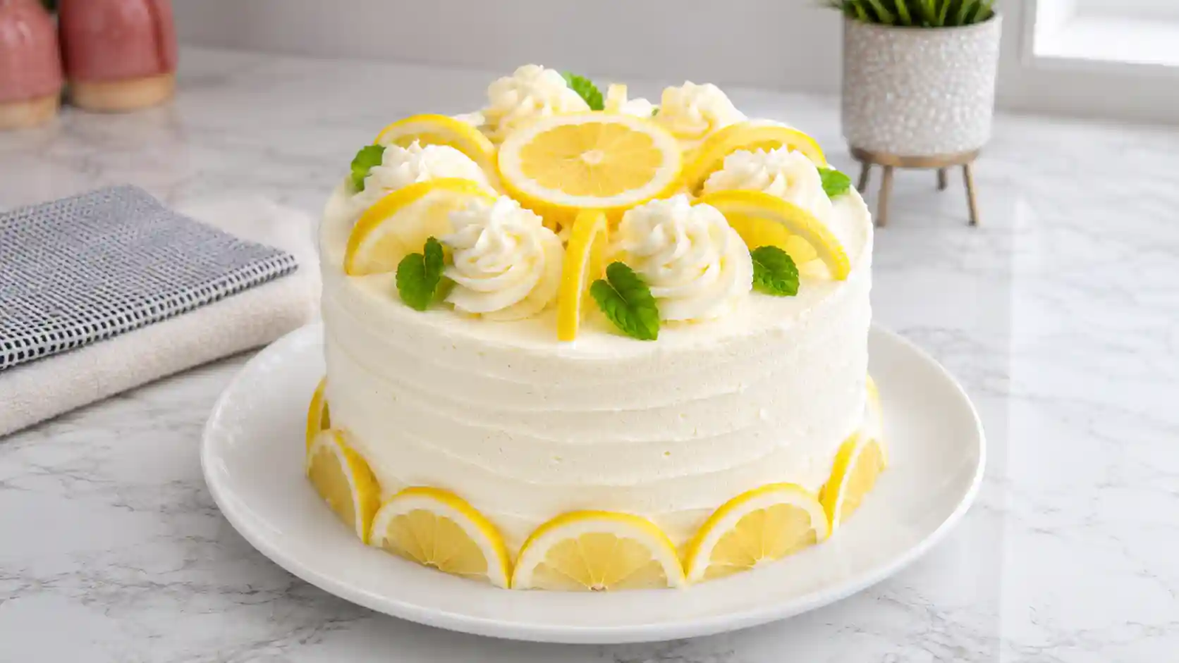 How To Make Lemon Mascarpone Cake: Moist Layer Cake Recipe with Mascarpone Frosting