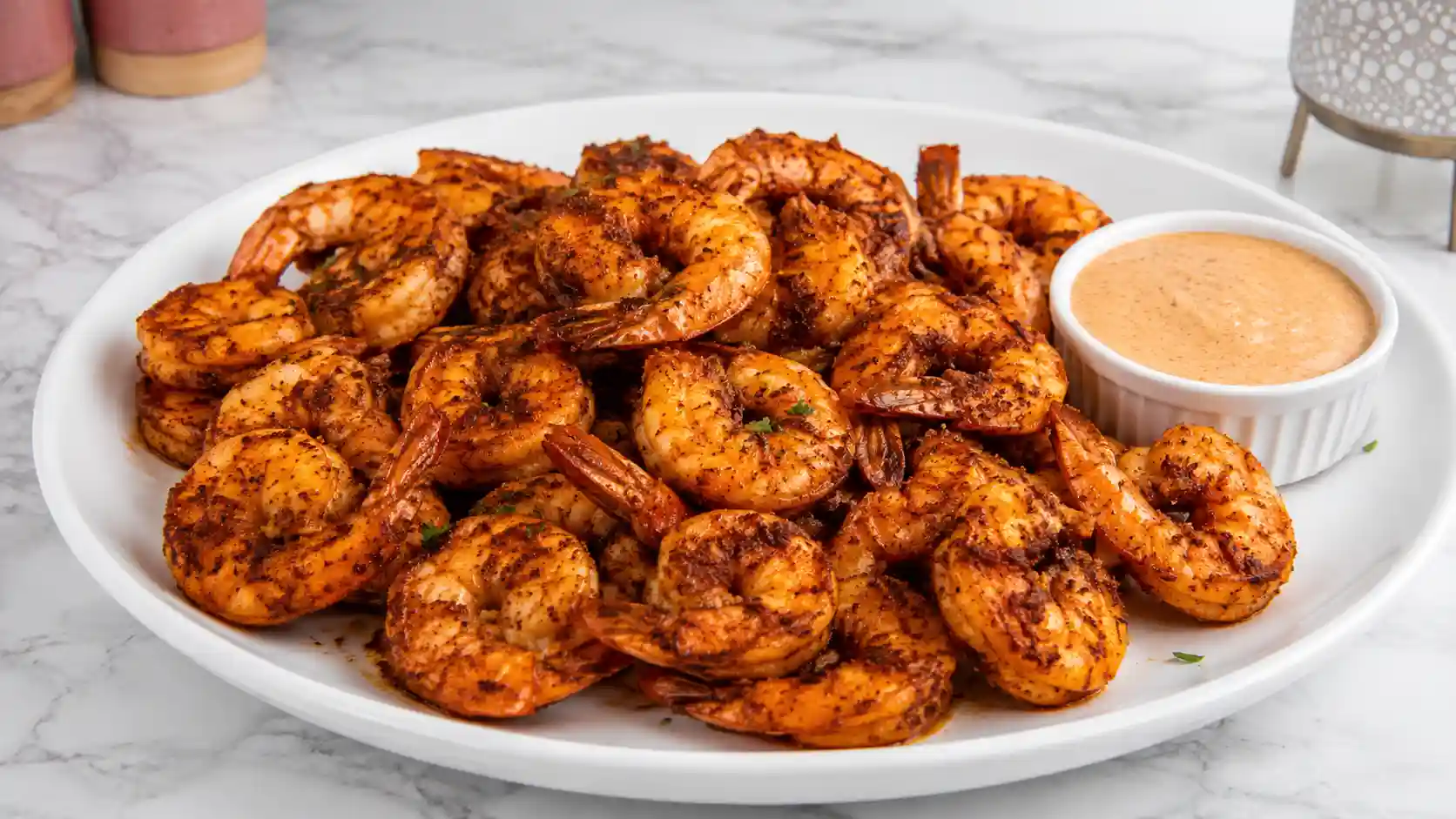 Quick & Easy Blackened Shrimp with Remoulade Sauce - Ready in 15 Minutes