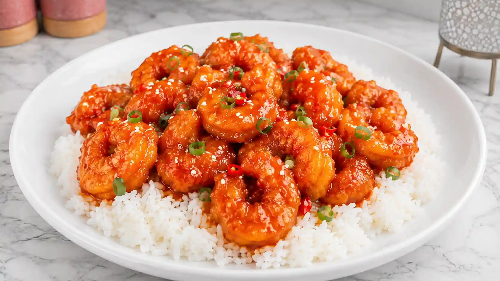 Crispy Orange Shrimp - Sticky Sweet Chinese-Style Dinner in 30 Minutes