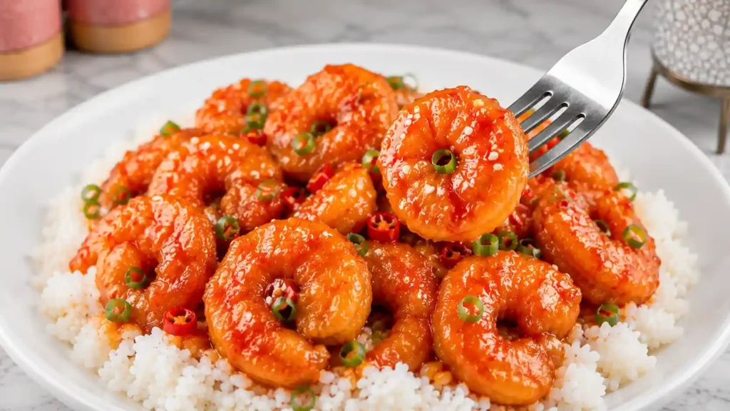 Crispy Orange Shrimp - Sticky Sweet Chinese-Style Dinner in 30 Minutes