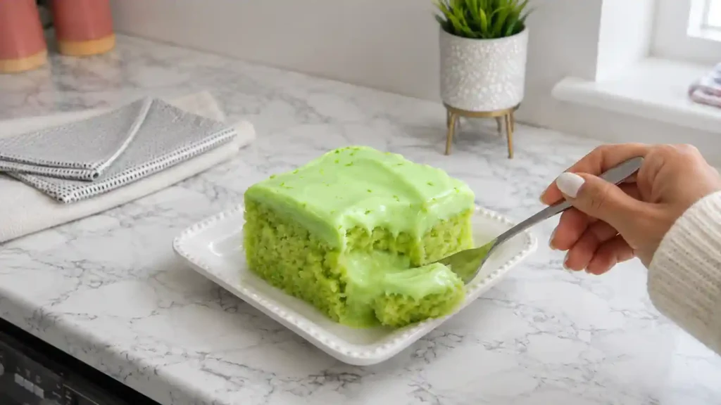 Green Cake (Lime Cake): A Moist and Creamy Lime Dessert