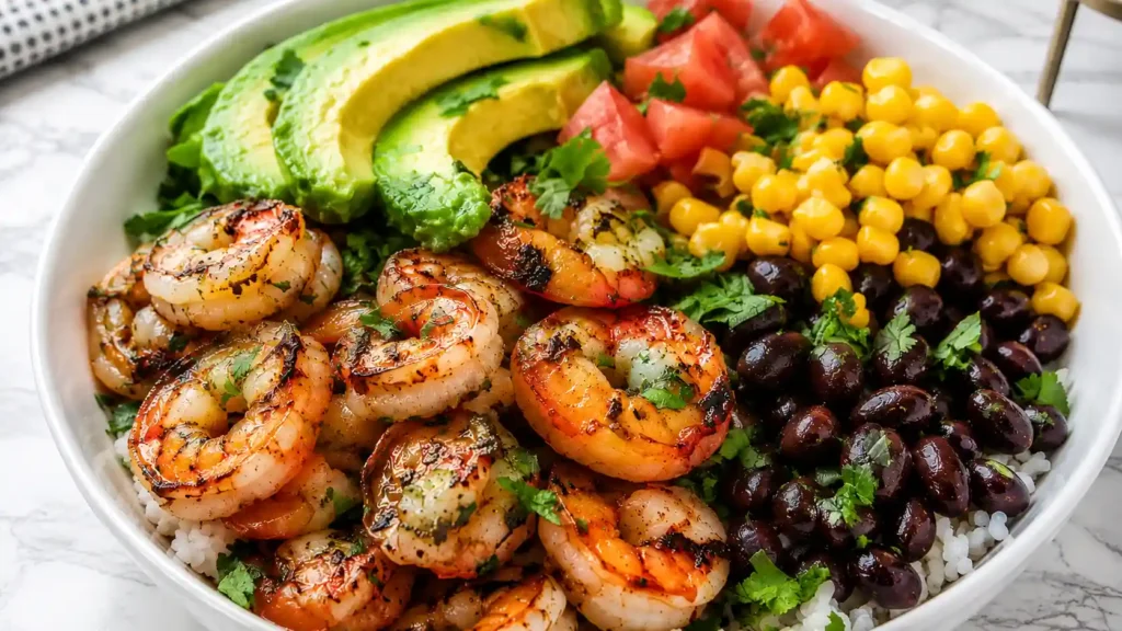 Chipotle Lime Shrimp Bowl: Healthy Dinner Recipes for Quick Mexican Meals