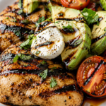Grilled California Avocado Chicken - Easy Summer Dinners Low Carb