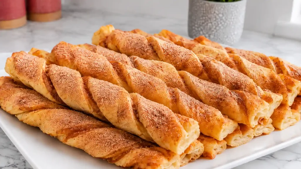 Easy Pumpkin Pie Twists: 3-Ingredient Thanksgiving Dessert Ready in 20 Minutes