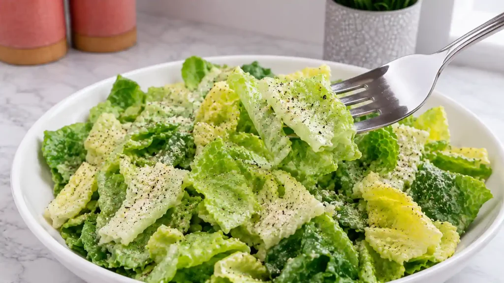 Nana's Crunchy Lemon Parmesan Salad - Erin Obrien's Viral Recipe