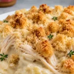 Ritz Cracker Chicken Casserole: Creamy, Crispy, and Easy
