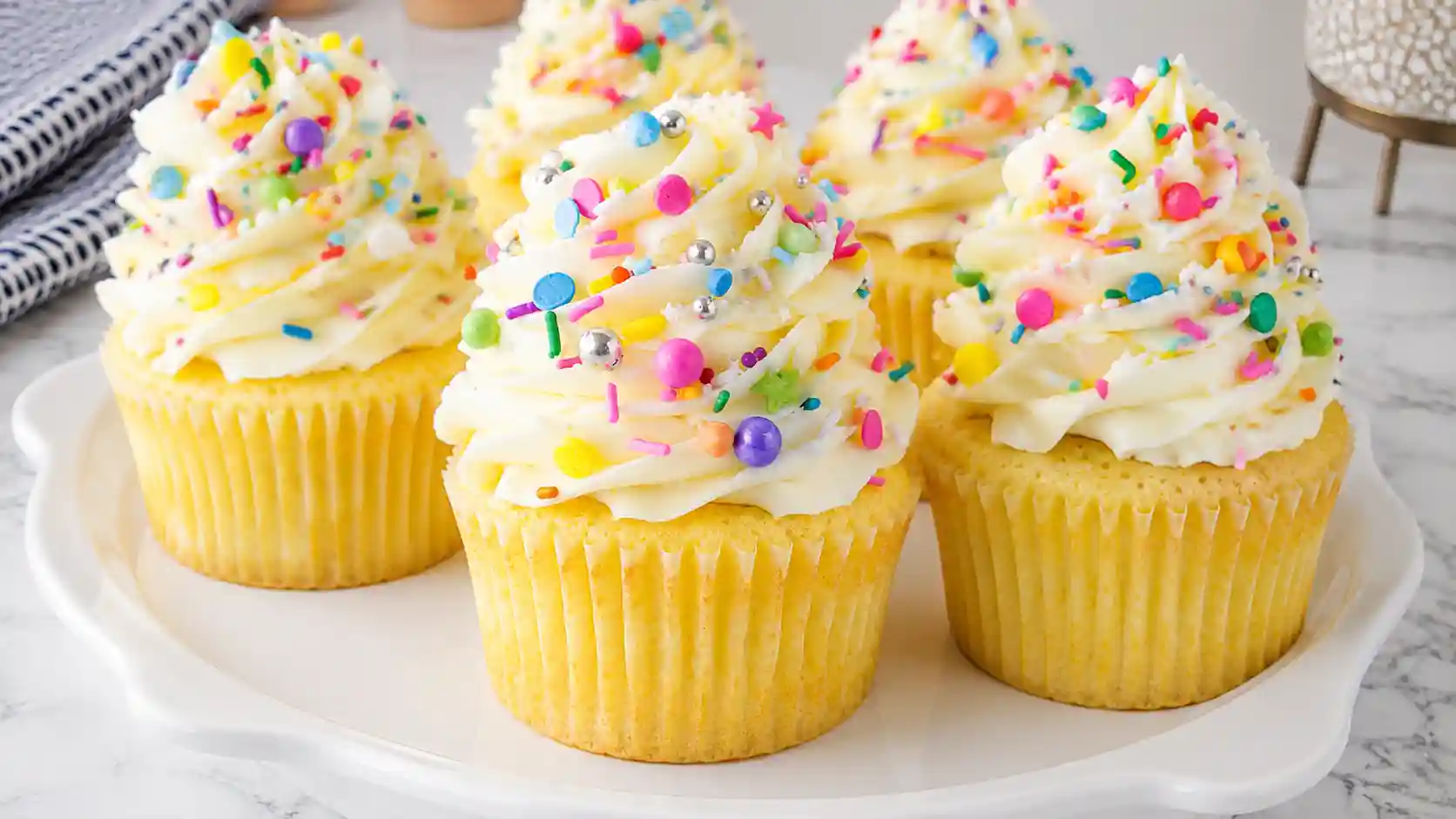 Easy Homemade Vanilla Cupcakes Recipe - Moist, Fluffy & Perfect!