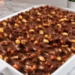 Buster Bar Ice Cream Cake - A Spicy Perspective Copycat Recipe